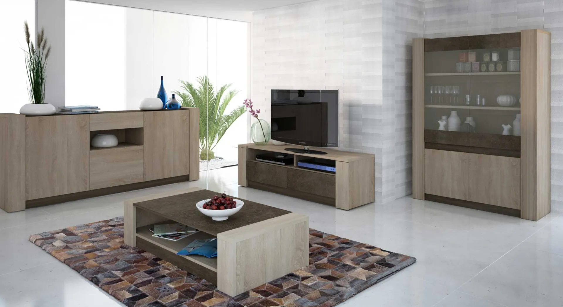 Trasman Couchtisch Ares 108x65 Melamin -