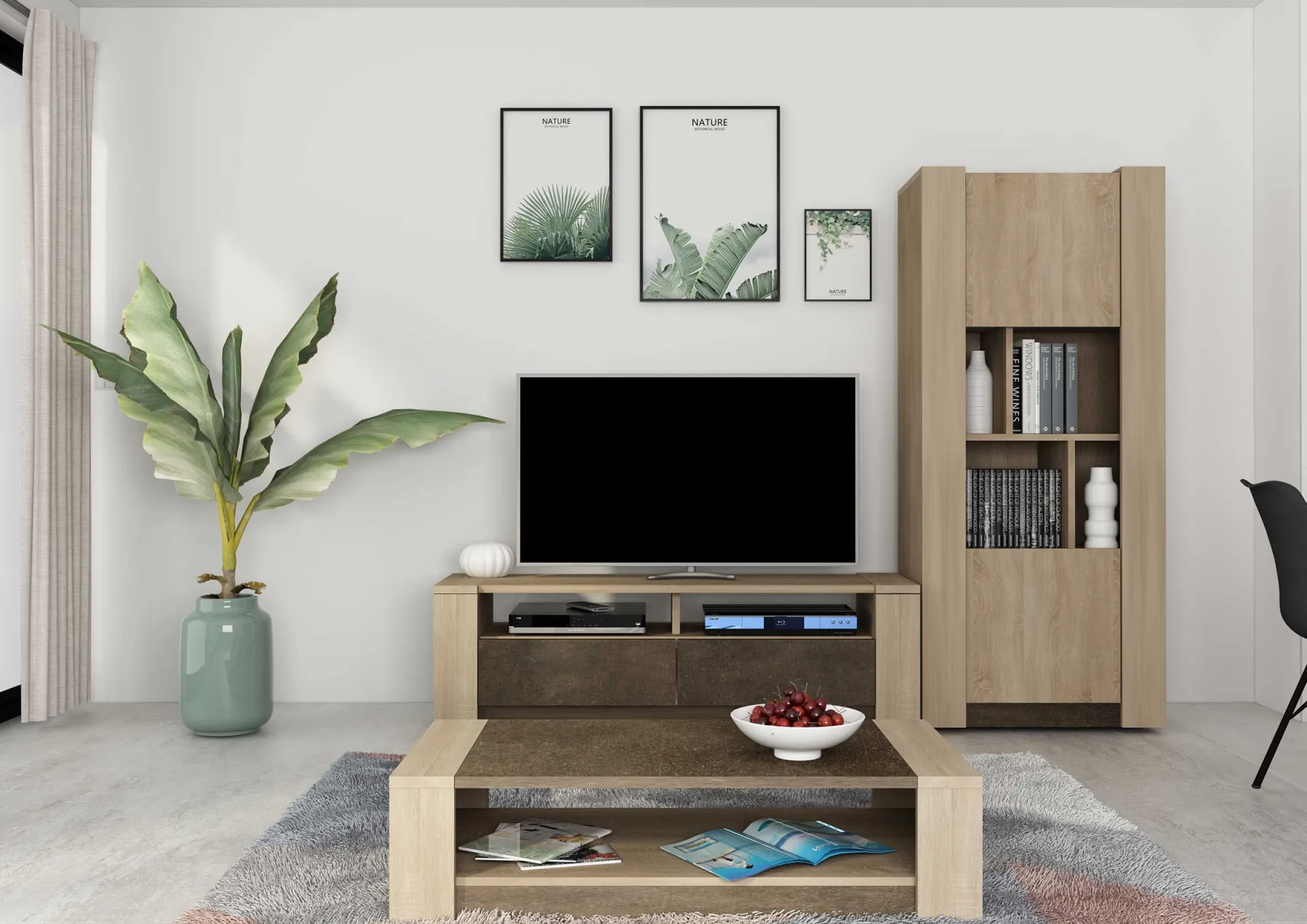 Trasman Couchtisch Ares 108x65 Melamin -