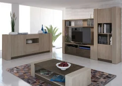 Trasman Couchtisch Ares 108x65 Melamin -