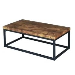 Poldimar Couchtisch Arras 100cm - Sonoma Eiche/Dunkelholz