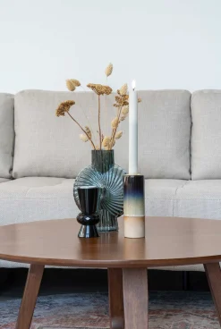 House Nordic Couchtisch aus em Nussbaumfurnier Ø75x36 cm