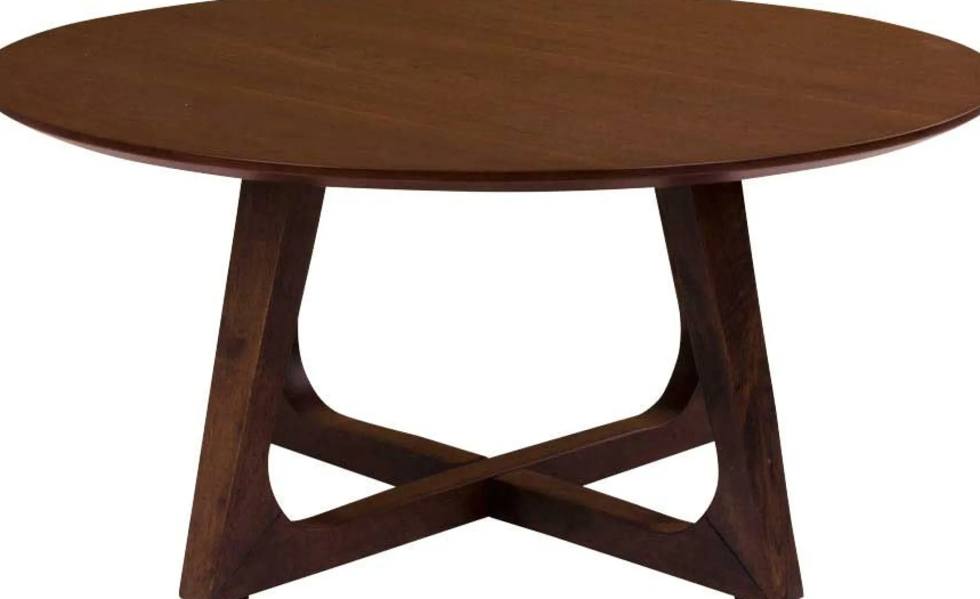 House Nordic Couchtisch aus em Nussbaumfurnier Ø75x36 cm