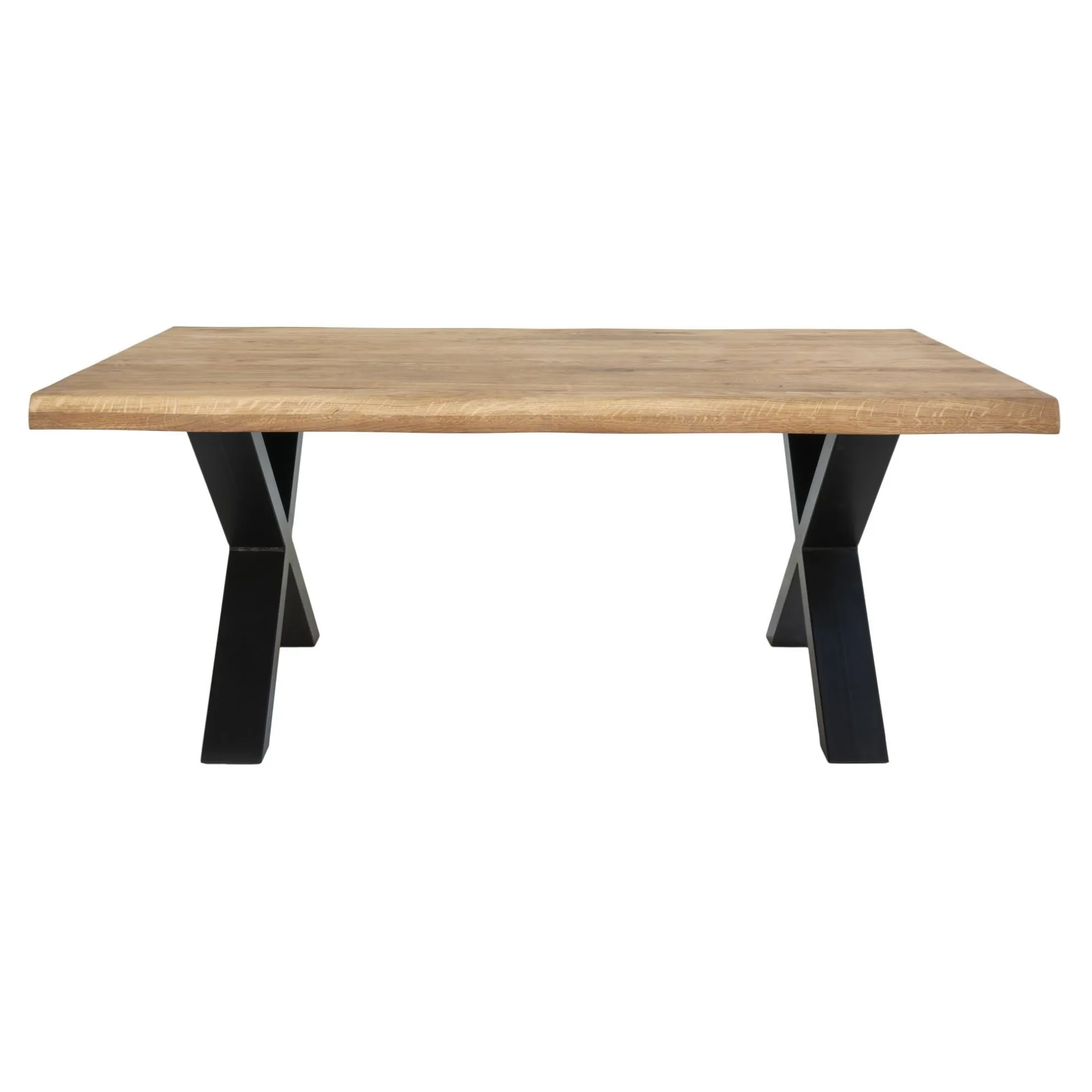House Nordic Couchtisch aus Eiche Natur mit gewellter Kante