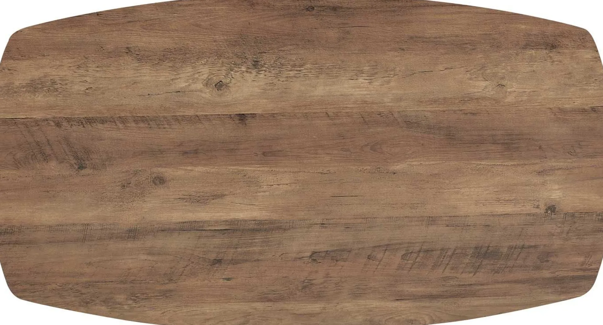 Rousseau Couchtisch Aziz - 130x70x42,5cm - Dänisches Oval - Mangoholz/Schwarz
