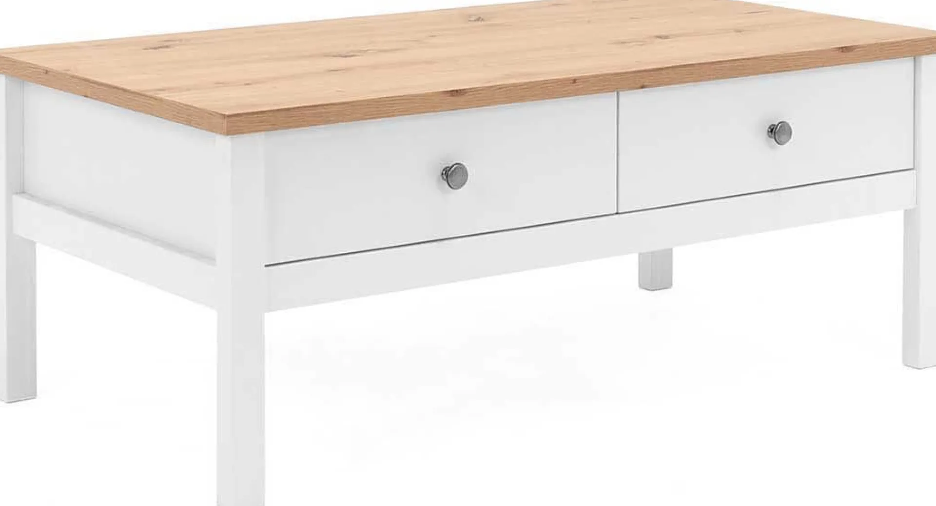 Finori Couchtisch Berge 100x55 mit 2 Schubladen - /Eiche