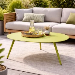Gescova Couchtisch Burnie Aluminium -