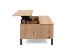 Finori Couchtisch Comas 103x67 mit 1 Tür - Eiche