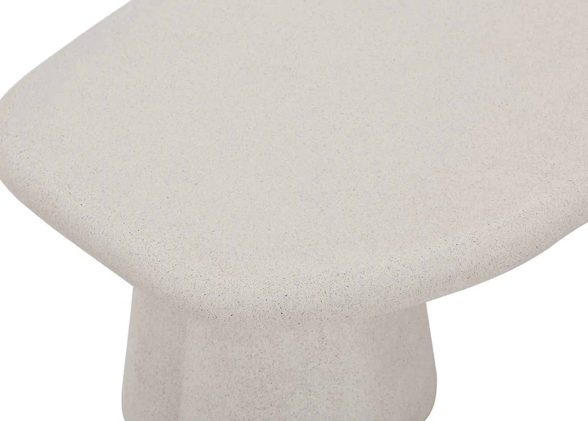 Rousseau Couchtisch Faro - 130x70x40cm - Zementfarbe -