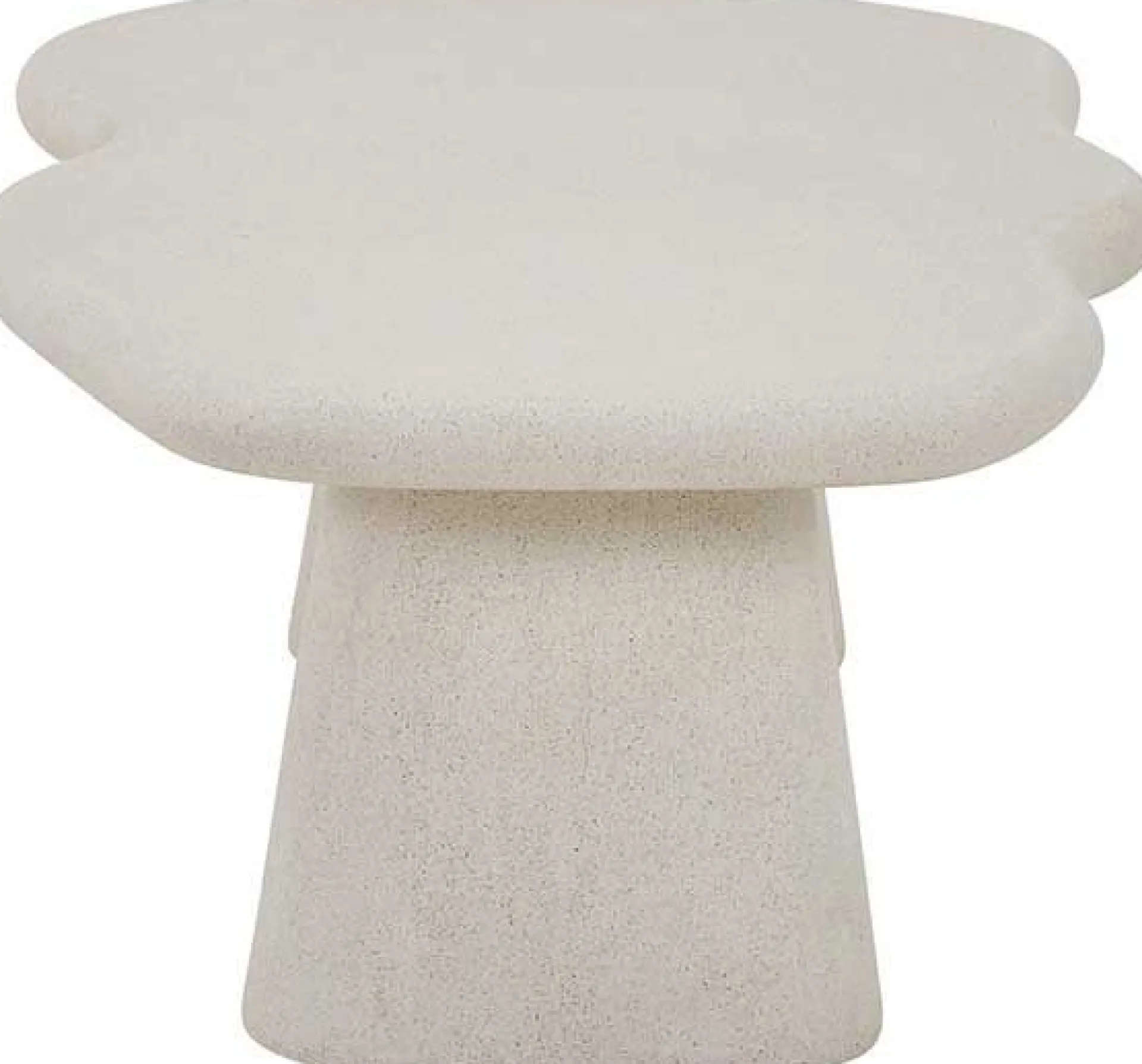 Rousseau Couchtisch Faro - 130x70x40cm - Zementfarbe -