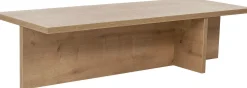 Emob Couchtisch Harbor - 100% MELAMINE - Saphireiche - 30 x 45 x 120 cm