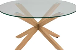 Emob Couchtisch Hennie ø82cm - Eiche Dekor