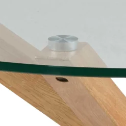 Emob Couchtisch Hennie ø82cm - Eiche Dekor