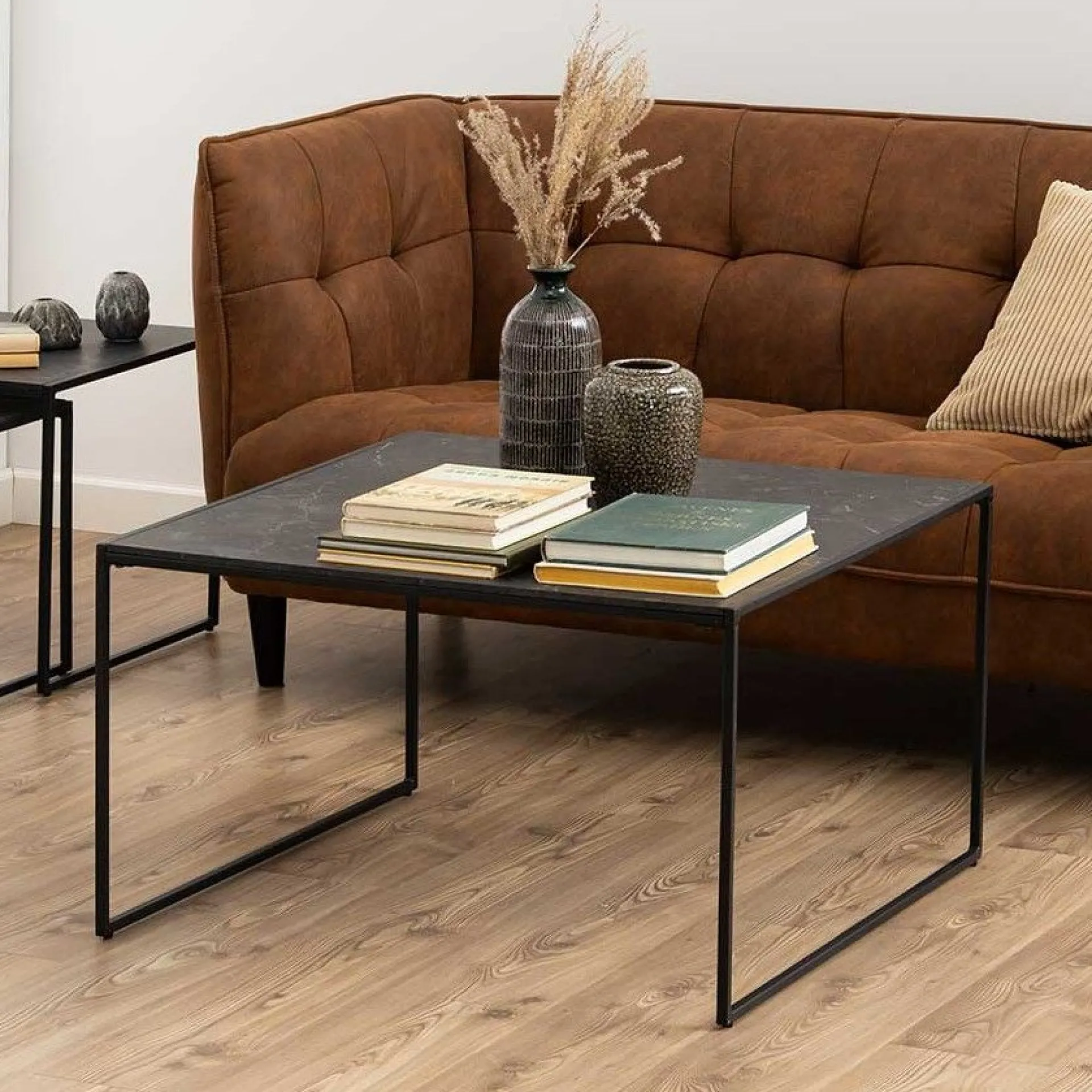 Emob Couchtisch Inacio 80x80 -