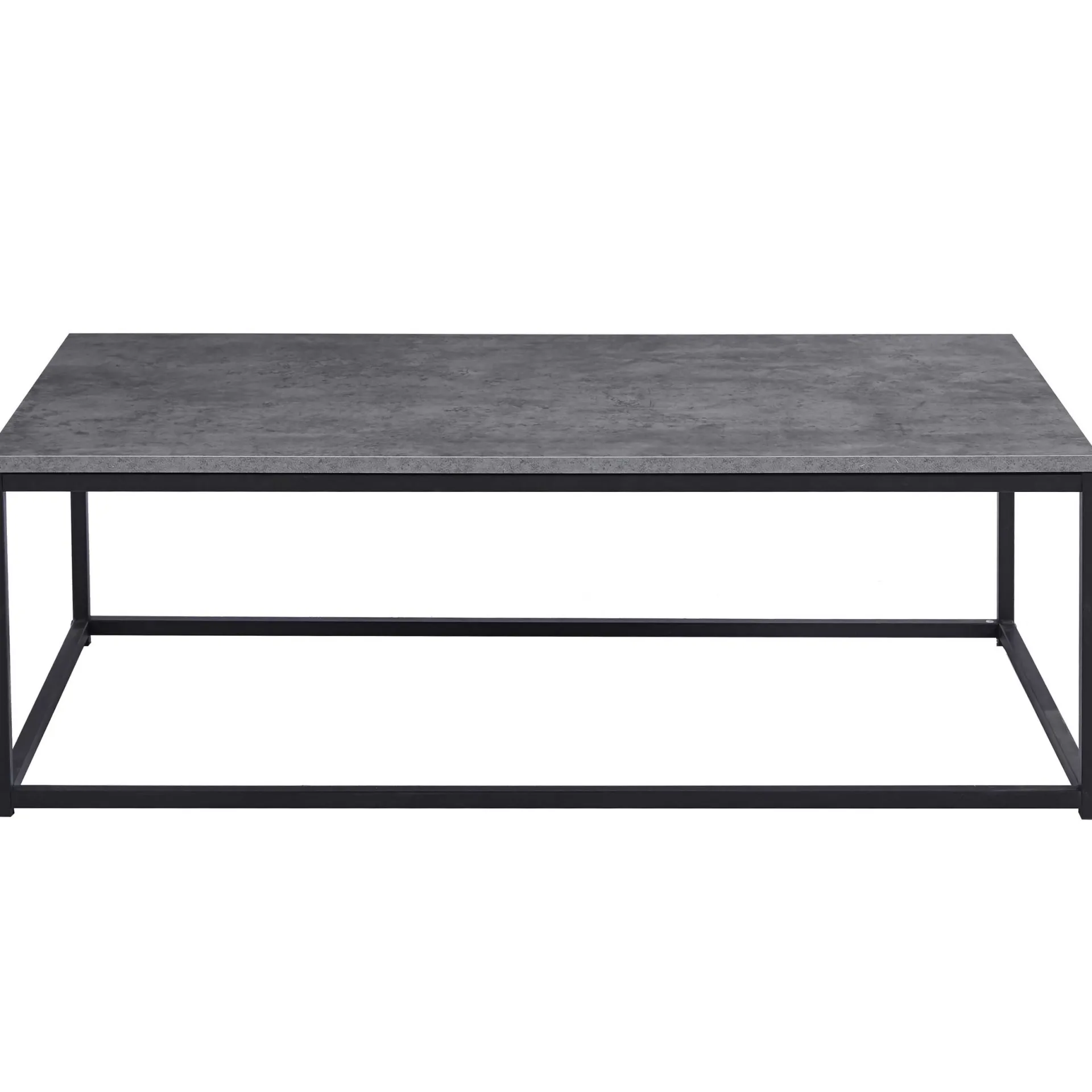Rousseau Couchtisch in Betonoptik - Dallas | H-H 40 x B-L 120 x T-P 60 cm