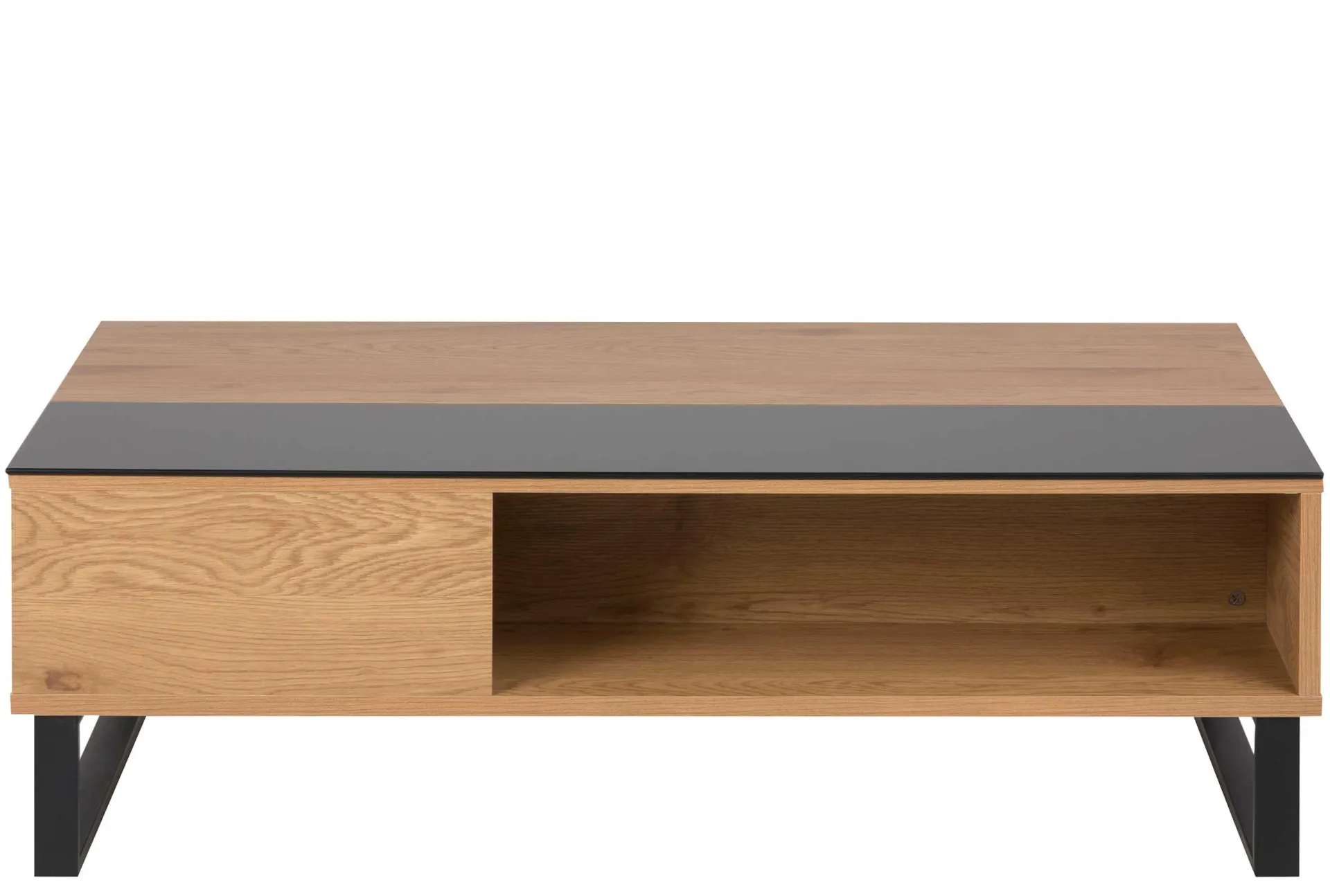 Emob Couchtisch Izzy 110cm - Eiche/schwarz