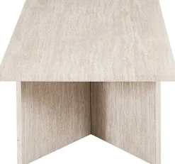 Rousseau Couchtisch Litar - 125x65x42cm - Travertin