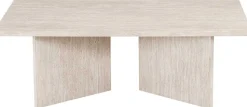 Rousseau Couchtisch Litar - 125x65x42cm - Travertin