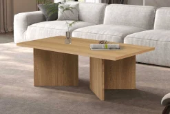 Rousseau Couchtisch Litar - 125x65x42cm - Eiche Dekor