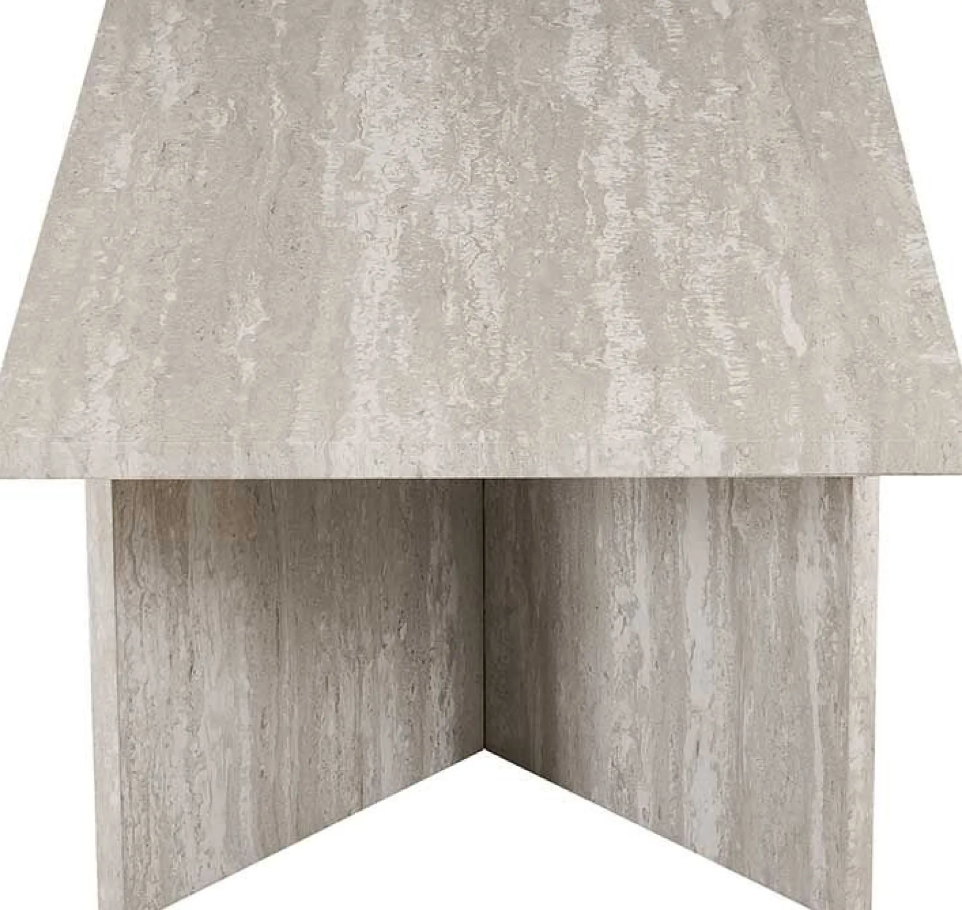 Rousseau Couchtisch Litar - 125x65x42cm - Travertin