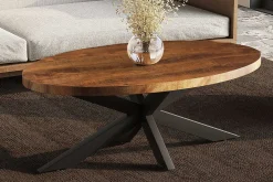 Rousseau Couchtisch Madeira | 130 x 70 x 45 | Mangolienholz-Design
