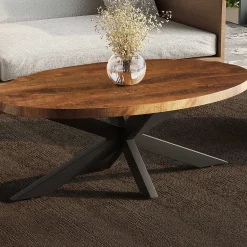 Rousseau Couchtisch Madeira | 130 x 70 x 45 | Mangolienholz-Design
