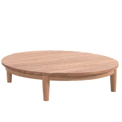 Gescova Couchtisch Mezzeluna 90cm Teakholz Outdoor