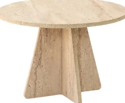 Emob Couchtisch Mushroom - 100% MELAMINE - Travertin - 60 x 40 x 60 cm