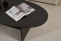Emob Couchtisch Orba - 100% MELAMINE - Holz - 40 x 65 x 120 cm