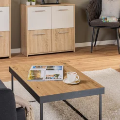 Interlink Couchtisch Passione | 90 x 55 x 40 | Metallgestell |.