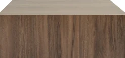 Emob Couchtisch Prizma - 100% MDF - Walnuss - 35 x 90 x 90 cm