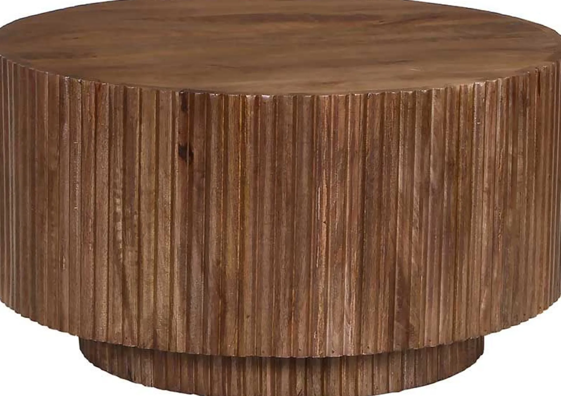 Rousseau Couchtisch Runaway | Ø70 x 38 cm | Mangoholz
