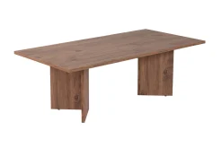 Emob Couchtisch Sabin - 100% MELAMINE - Atlantik-Kiefer - 40 x 60 x 119 cm