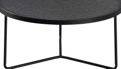 Rousseau Couchtisch-Set Melia - Ø50x50cm und Ø80x40cm - Glas -