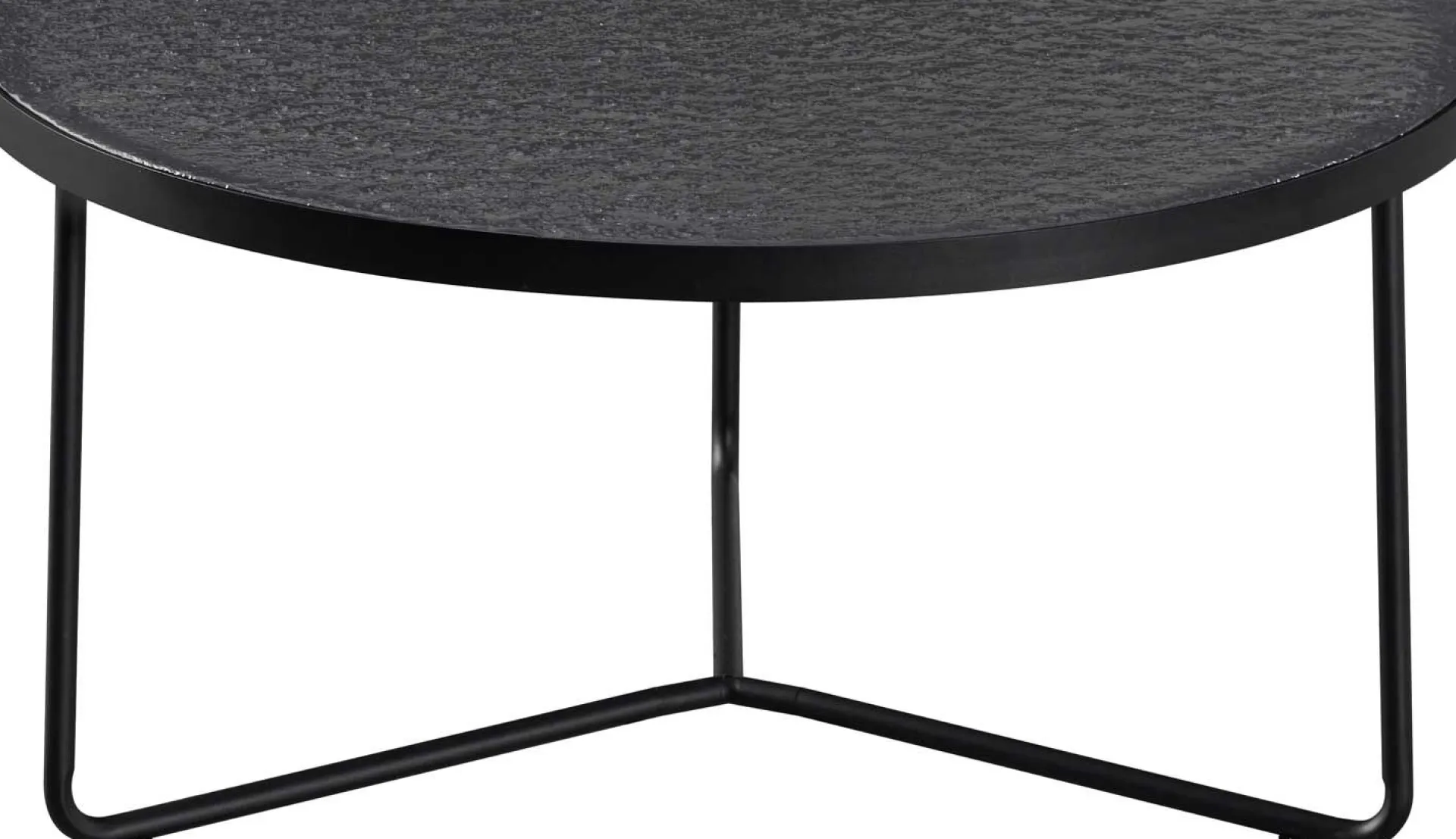 Rousseau Couchtisch-Set Melia - Ø50x50cm und Ø80x40cm - Glas -
