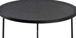 Rousseau Couchtisch-Set Melia - Ø50x50cm und Ø80x40cm - Glas -