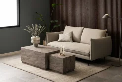 Emob Couchtisch Set, 2tlg - e Marmoroptik