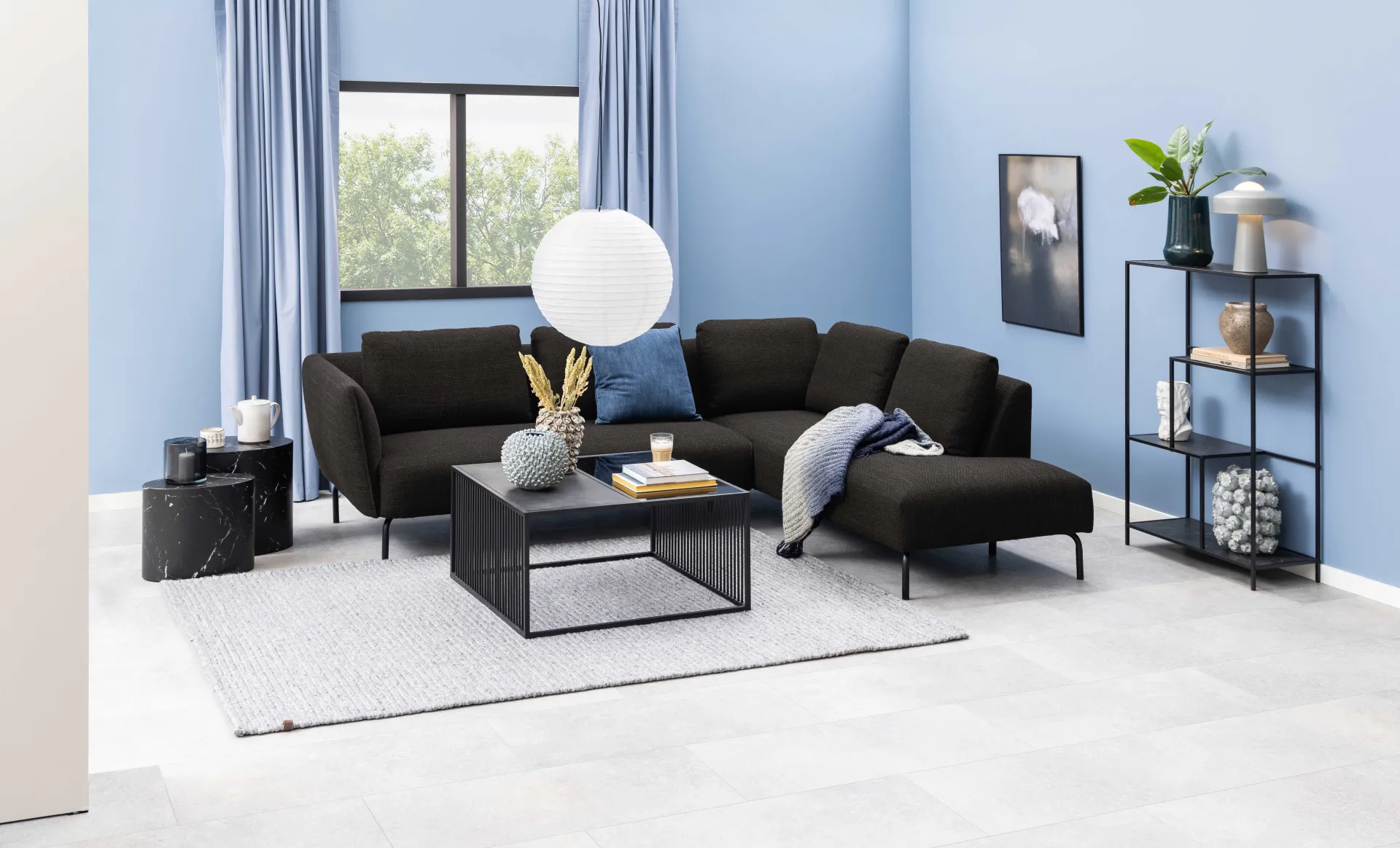 Emob Couchtisch Strington 80x80 cm -
