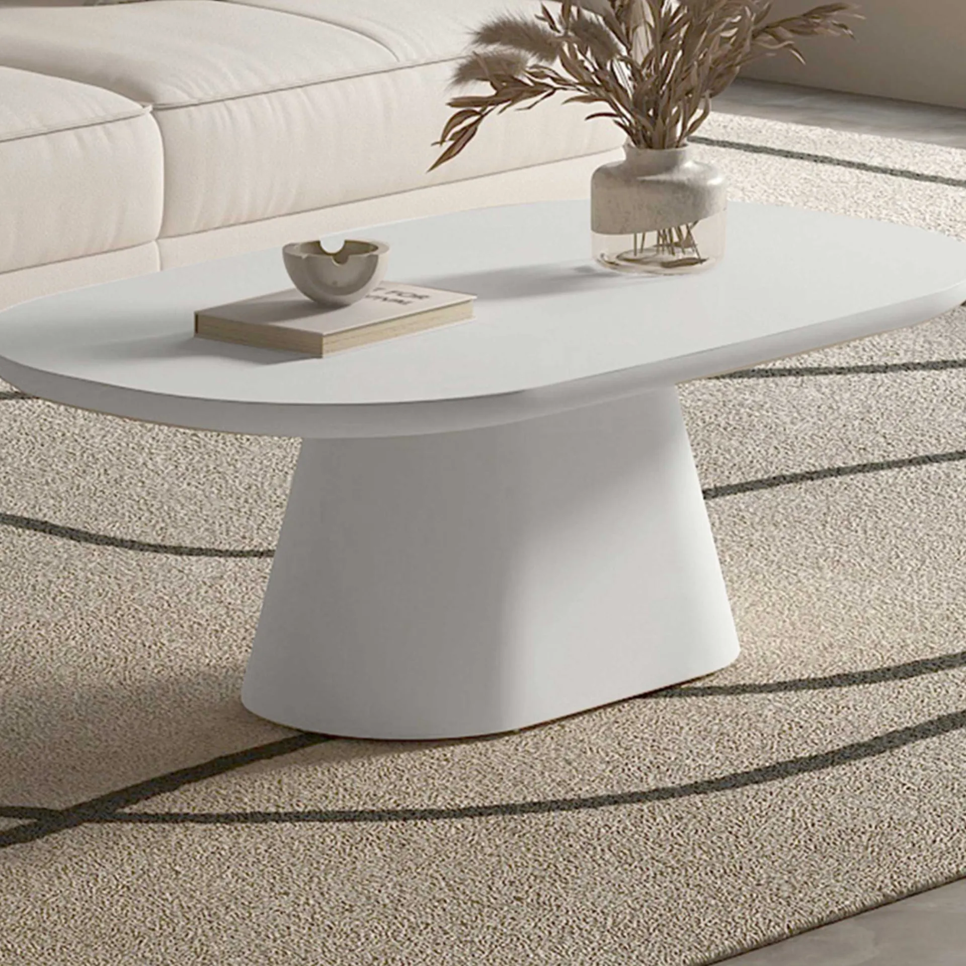 Rousseau Couchtisch Tavares - 120x70x40cm - ecru