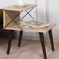 Emob Cross Nachttisch | 100 % MELAMIN | Kiefer