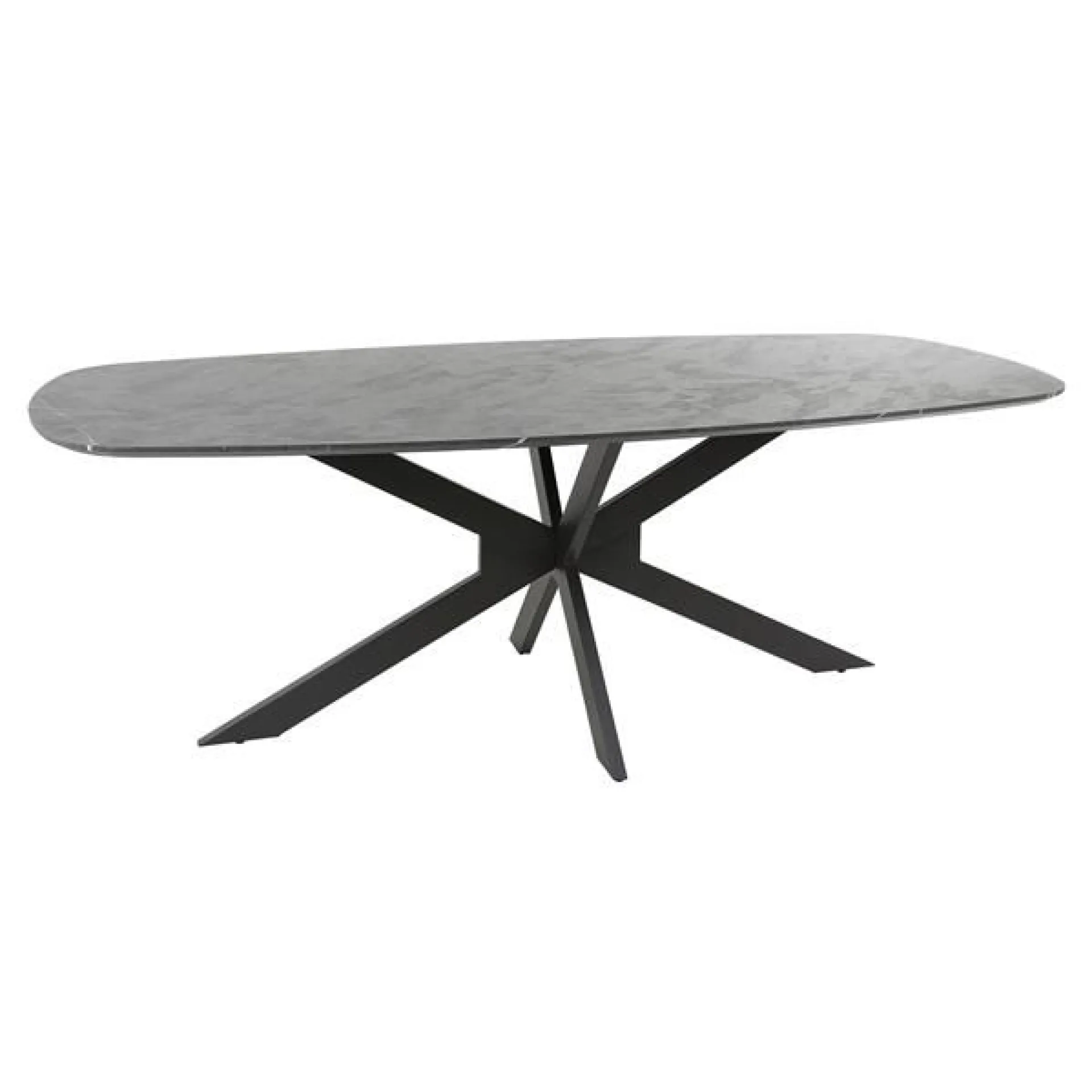 Emob Danielle Esstisch 105x215 cm-Schiefer