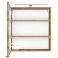 Held DasaBadezimmer : Spiegelschrank, Waschtischschrank, Säulenschrank - wotan Eiche Dekor