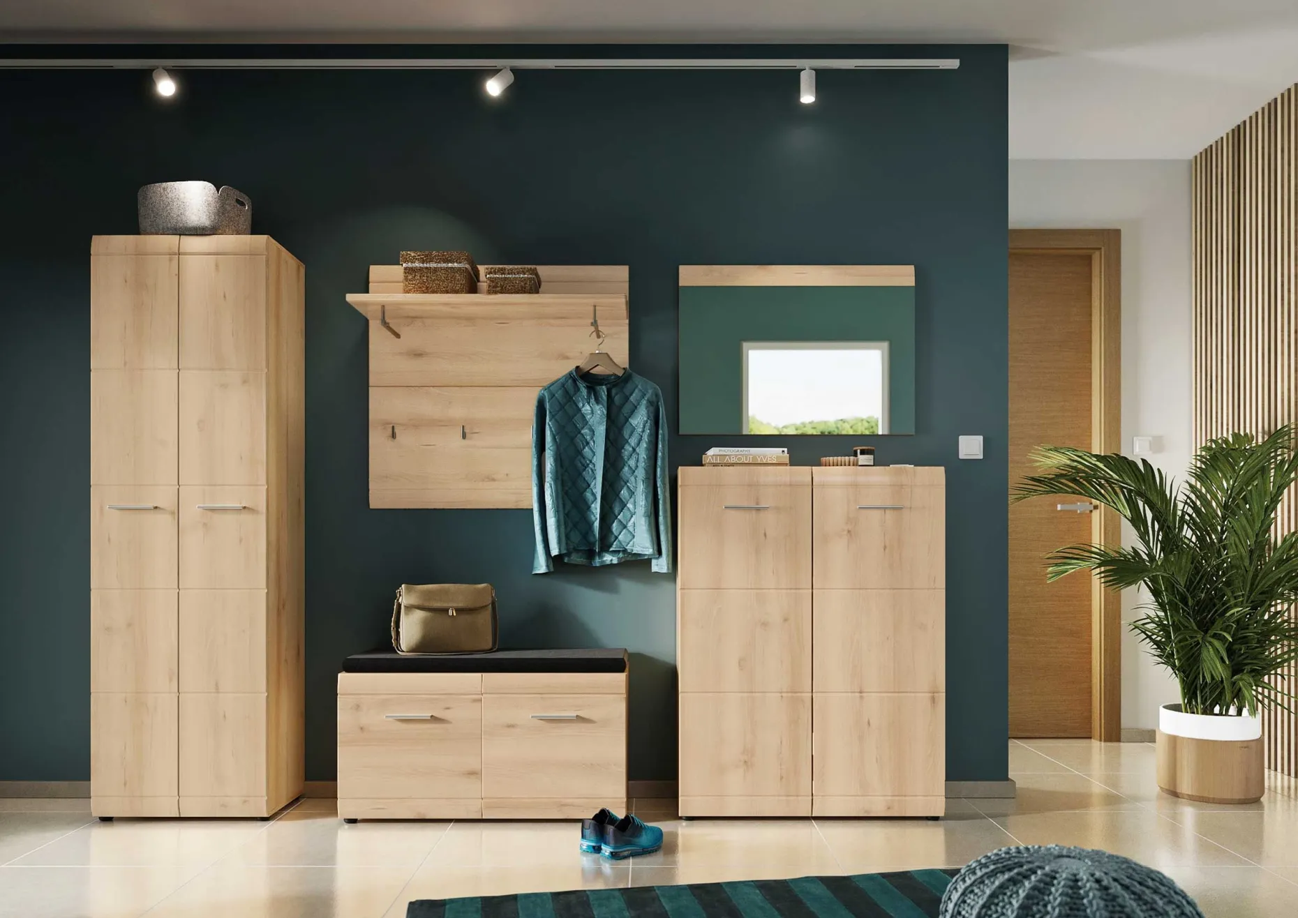Dielentischplatte Allan H90 - Buche