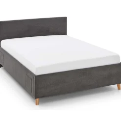 Doppelbett Cool | 140 x 200 cm | Anthrazit Design