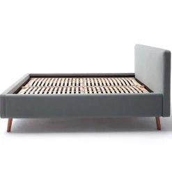 Doppelbett Cézanne 180x200cm mit Stauraum - eisblau
