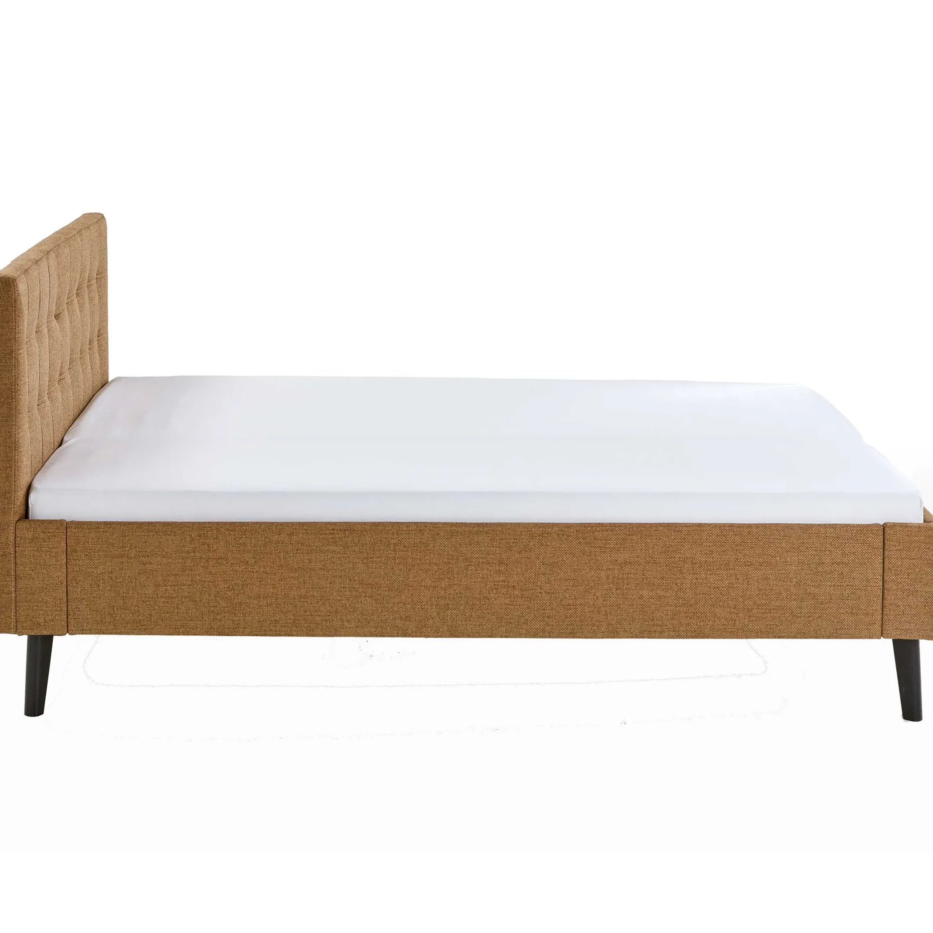 Doppelbett Empire | 140 x 200 cm | Ockerfarbenes Design