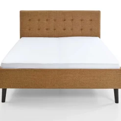 Doppelbett Empire | 140 x 200 cm | Ockerfarbenes Design