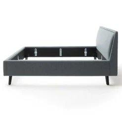 Doppelbett Estee 180x200cm - blau/schwarz