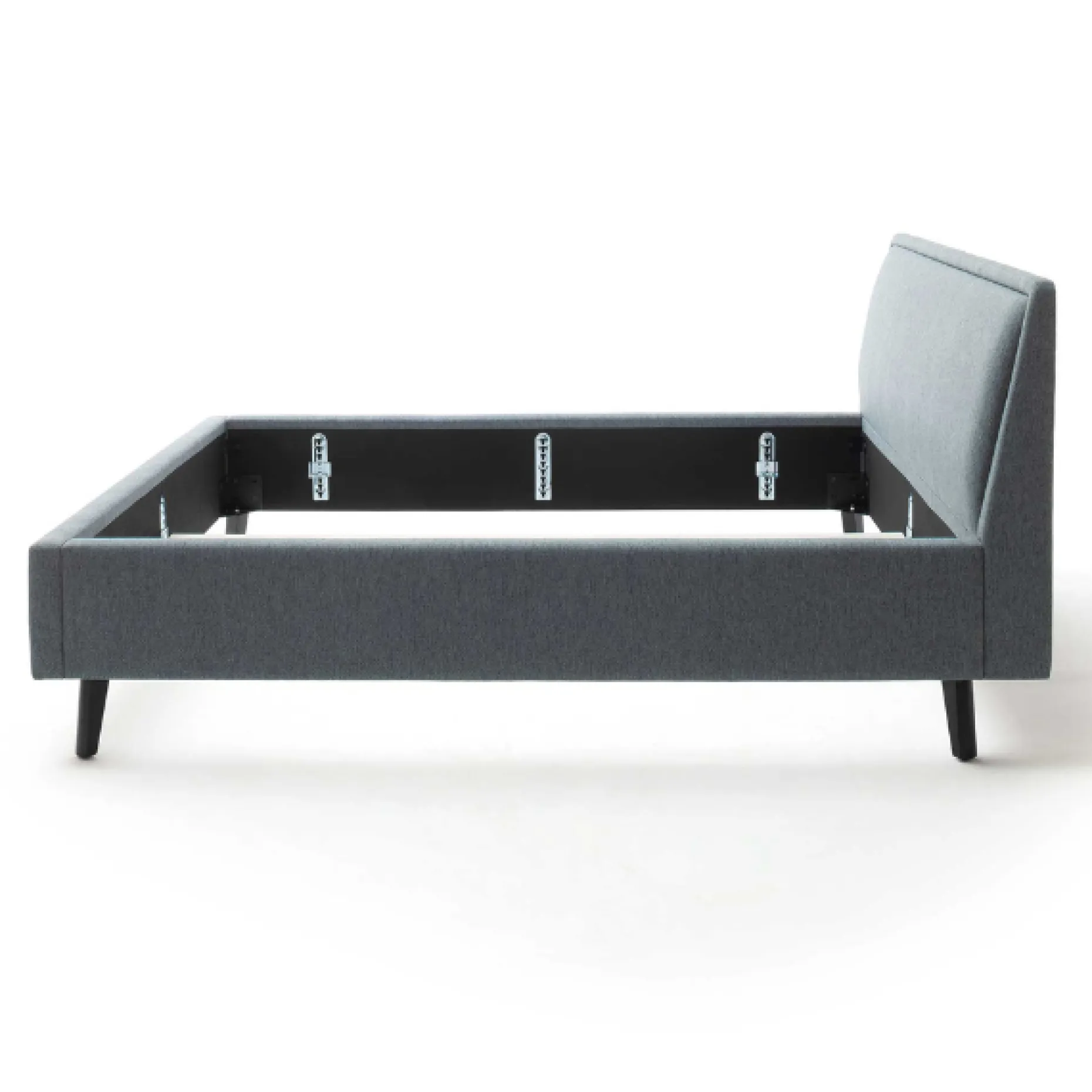 Doppelbett Estee 180x200cm - blau/schwarz