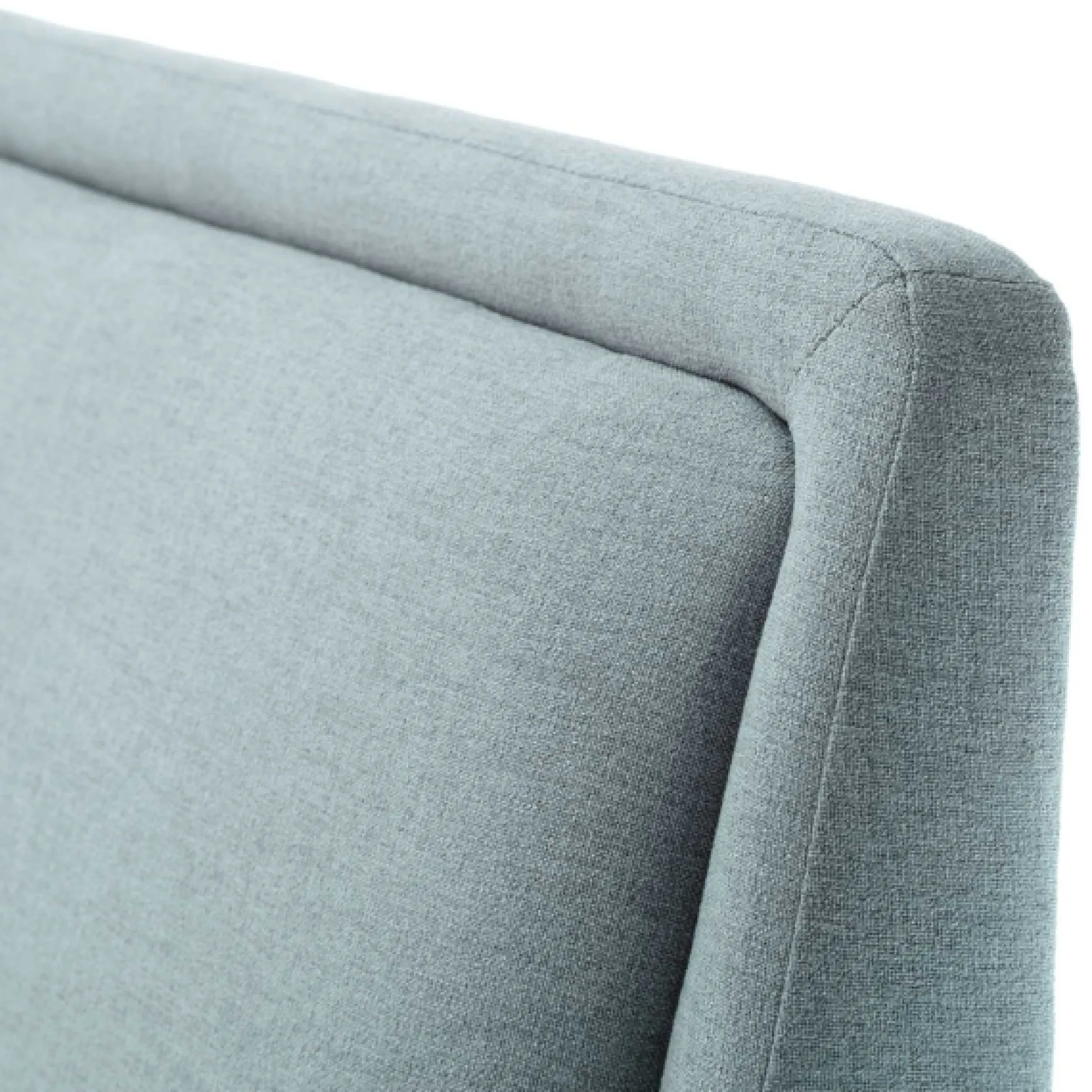 Doppelbett Estee 160x200cm - eisblau/schwarz