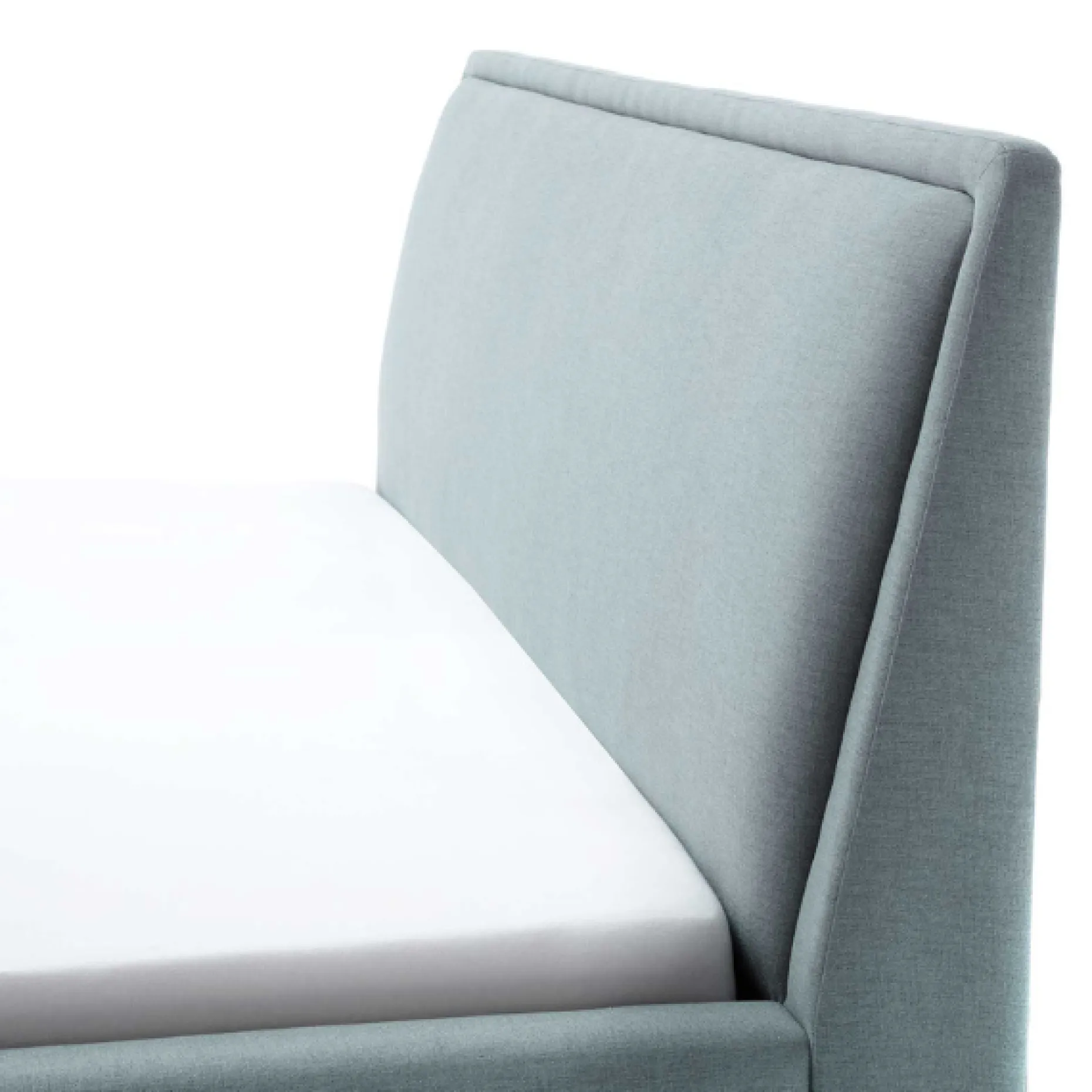 Doppelbett Estee 180x200cm - eisblau/schwarz